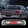 Led Bar 3rd Third Brake Light For Dodge Ram 1500 2500 3500 2002-2009 High Mount Rear Stop Lights Clear Lens Housing X 