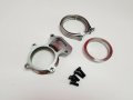 Downpipe Turbo Flange 3 0 In V Band For Cummins Holset Wh1c H5 Hx35w Hx 6bt 5 Thickness With 3 0 Port Diameter 