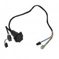 Wflnhb 4 Way Flat And Rv 7 Trailer Wiring Harness Replacement For Nissan Frontier 2005-2022