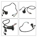 Wflnhb 4 Way Flat And Rv 7 Trailer Wiring Harness Replacement For Nissan Frontier 2005-2022