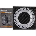 Niche Rear Left Brake Rotor Pad Semi Metallic Kit For Honda Goldwing 1500 06435-mt8-405 43251-mt8-000 Motorcycle