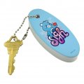 Graphics More Care Bears Unlock The Magic Grumy Bear Sigh Floating Keychain Oval Foam Fishing Boat Buoy Key Float