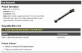 Front Driveshaft Compatible With 2003-2005 Mercedes Benz Ml350