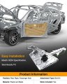 A-premium Power Window Regulator With 2-pin Motor Replacement For Chevrolet Equinox 2005-2009 Pontiac Torrent 2006-2009 Suzuki