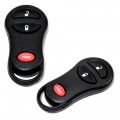 Hqrp 2-pack Remote Key Fob Shell Case Keyless Entry W 3 Buttons For Chrysler 300m 1999 Concorde 1998 Pt Cruiser 2001 2002 2003