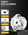Ocpty Alternator Replace 7127-se105c Fit For 1973-1989 Gmc Bobcat Buick Case Caterpillar Ag And Ind 1992 Miller Electric