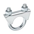 Muffler U-bolt Clamps For 25mm 1 Diameter Exhaust Tail Pipe 1pcs U Clamp Saddle Type