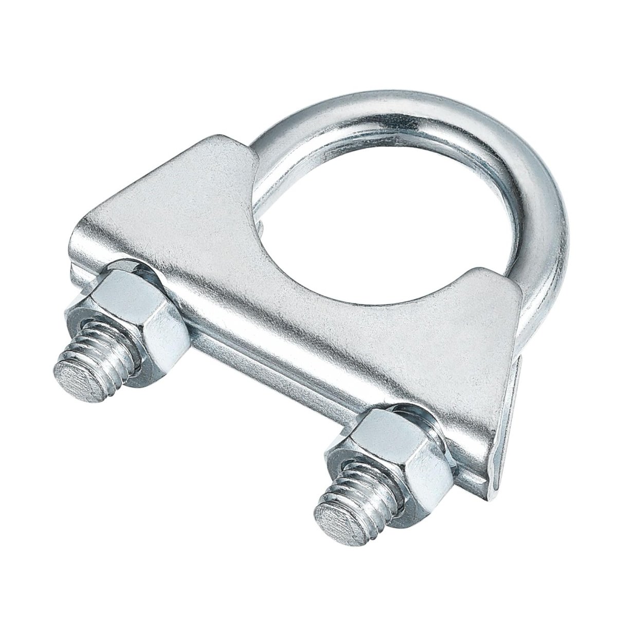 Muffler U-bolt Clamps For 25mm 1 Diameter Exhaust Tail Pipe 1pcs U Clamp Saddle Type
