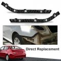 G-plus Rear Bumper Bracket For Side Mounting Compatible With 2012-2017 Hyundai Accent Gls Gl L 2016-2017 Le Accent Se 2015-2017