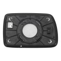Car Rearview Left Driver Side Mirror Glass Replacement W Backing Plate Heated White For Kia Picanto 2004-2007
