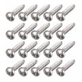 Uxcell 2 9mm X 13mm Cross Head Pan Self Tapping Screw Fasteners 100 Pcs