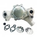 Tom New Long Water Pump With Aluminum Impeller For Sbc Chevy