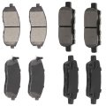 Ceramic Brake Pad Set 8pcs Front And Rear For Nissan Altima 2002 2013 Sentra 2007 2019 Juke 2011 2017 350z Infiniti G35 2003 