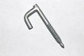 Screw J-hook Lag Bolt 3 8 X 4 Inch Poleline Drop Galvanized Steel Antenna Support Heavy Duty Outdoor Structural 