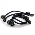 4pcs O2 Oxygen Sensor Extension Harness Compatible With Dodge Jeep Chrysler Srt Ram 1500 Charger