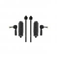 6 Pcs Front Steering Outer Inner Tie Rod Ends Rack And Pinion Bellow Boots Fits Buick Lesabre Park Avenue Male End Riviera 
