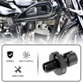 X Autohaux 6 Pcs M10 Brake Clutch Cable Line Adjuster Screw Adjusting Bolt With Slotted For Motorcycle Bike Scooter Aluminum