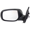 Driver Side Door Mirror For Scion Xd 2008 2014 Power Non Heated Manual Folding With Led Signal Light Paintable Replacement 