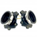 2x Intake Boot Carburetor Mounting Flange For Arctic Cat Snowmobile Fits Mountain 500 Efi Powder Special Zl 600 Part Number 