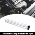 X Autohaux Od 2 76 70mm Length 19 69 500mm Aluminum Alloy Tube Intercooler Pipe Air Intake Silver Tone For Car