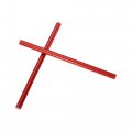 X Autohaux 12pcs 11 200mm Eva Bling Paintless Dent Repair Hot Melt Glue Sticks Red Universal For Car Auto