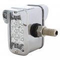 United Pacific 36416 Auxiliary Light 10 Dual Function Led T- Mount Refl Double Face With Vertical Visor- Ambe 