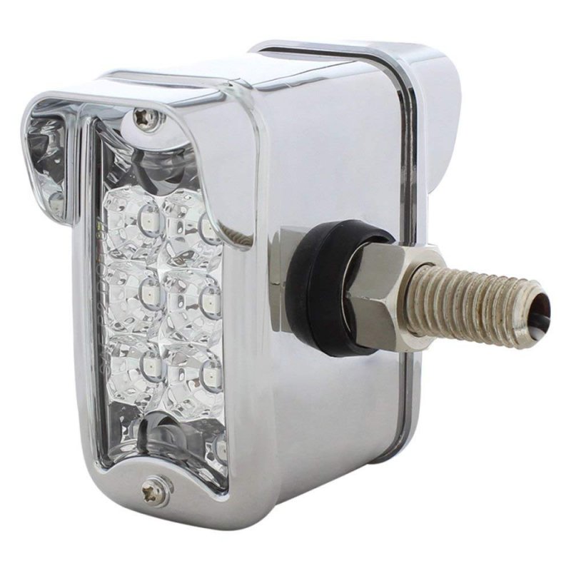 United Pacific 36416 Auxiliary Light 10 Dual Function Led T- Mount Refl Double Face With Vertical Visor- Ambe
