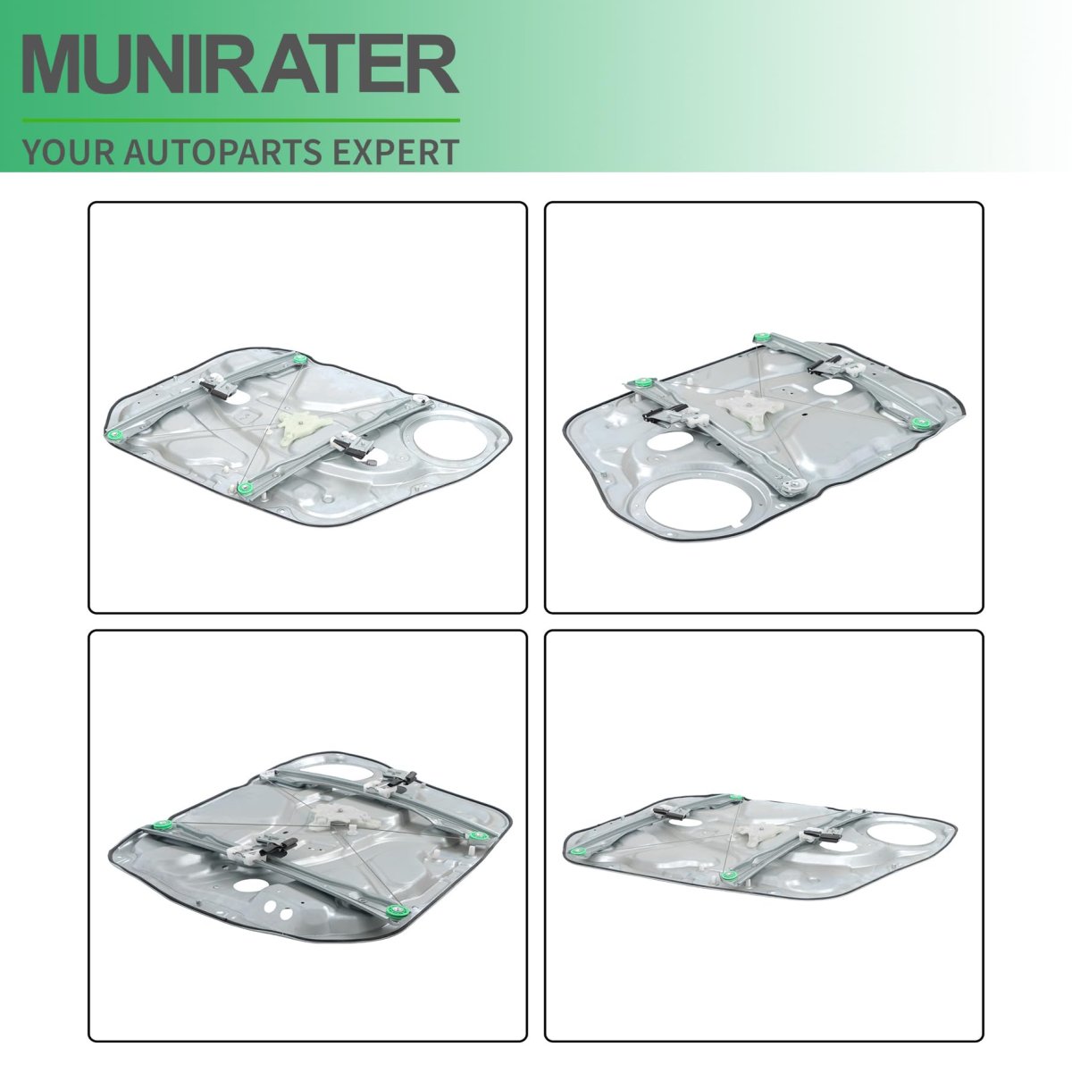 748-348 Front Driver Side Power Window Regulator With Motor Replacement For E-lantra 2009-2012