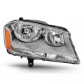 Chrome Housing Oe-style Headlight Headlamp Assembly For 2008-2014 Dodge Avenger Passenger Side 