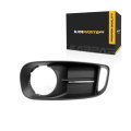 Fog Light Bezel Driver Side Front For Mini Cooper Countryman 2017 2018 Base And S Se Textured Black Pp Plastic Replacement