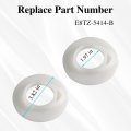 2 Pcs Front Lower Suspension Coil Spring Insulators E8tz 5414 B For Ford F150 F250 F350 F450 F550 Bronco Excursion 2wd Only