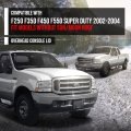 Overhead Console Lid For Ford F250 F350 F450 F550 Super Duty 2002 2004 Fits Models Without Sun Moon Roof Gray Part Number