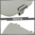 Overhead Console Lid For Ford F250 F350 F450 F550 Super Duty 2002 2004 Fits Models Without Sun Moon Roof Gray Part Number