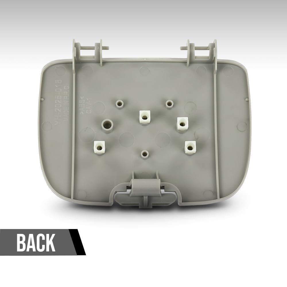 Overhead Console Lid For Ford F250 F350 F450 F550 Super Duty 2002 2004 Fits Models Without Sun Moon Roof Gray Part Number