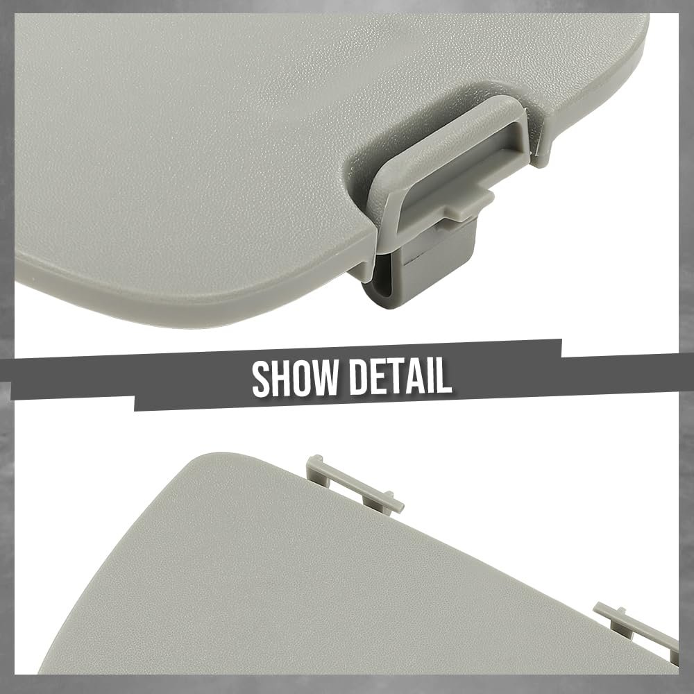 Overhead Console Lid For Ford F250 F350 F450 F550 Super Duty 2002 2004 Fits Models Without Sun Moon Roof Gray Part Number