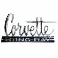C2 Corvette Wall Emblem Large Metal Art 66-67 Full 24 X 13 5 In Size Offered By Midwest 