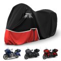 Waterproof Motorcycle Cover For Indian Roadmaster And Pursuit 420d Oxford Cloth Heavy Duty Weather Protection Red Includes 