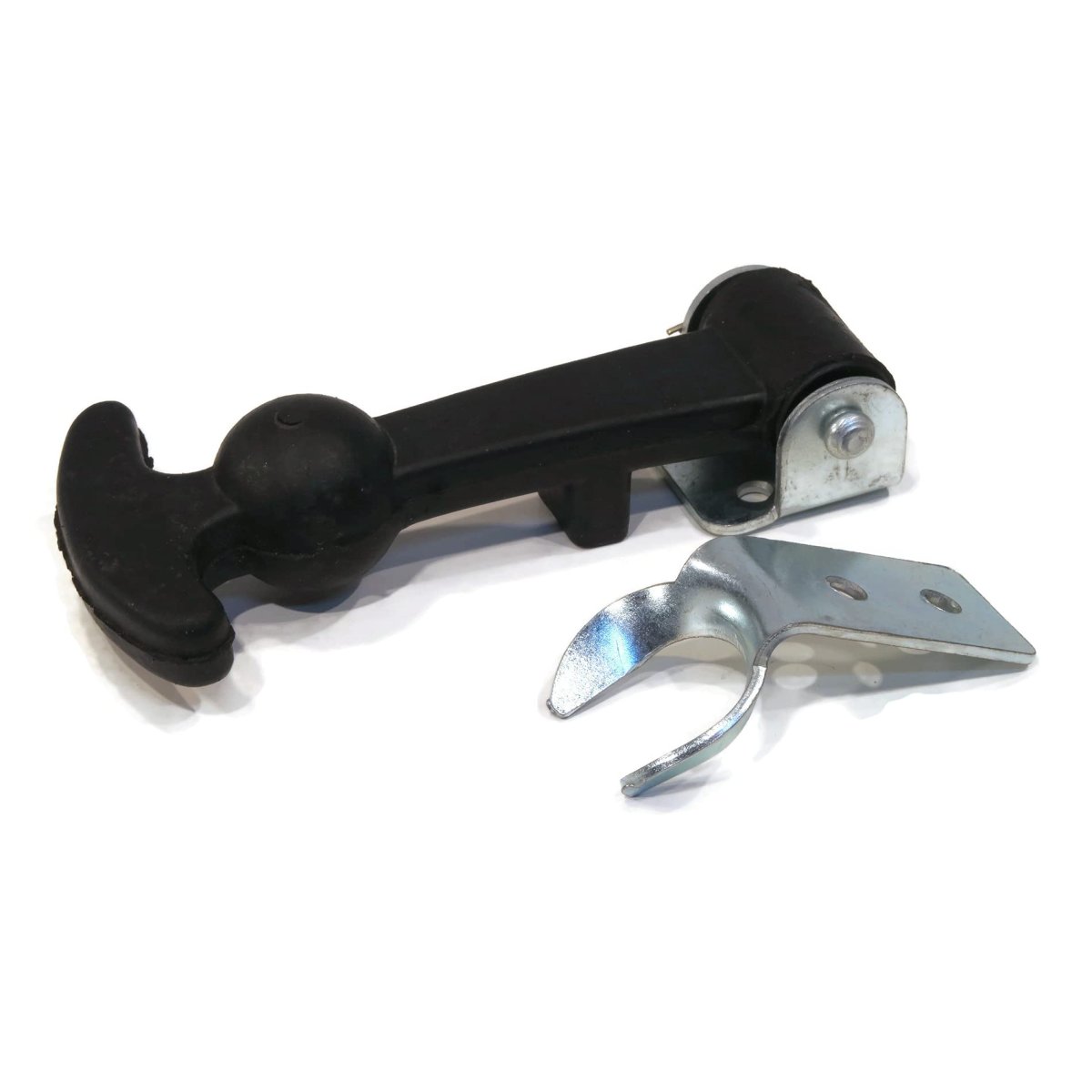 Universal Rubber Hood Latch With Galvanized Steel Hardware And T Handle Grip 2 Pack For Trucks Off Road Vehicles Atvs Utvs 5 25