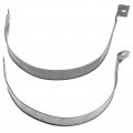 A-premium Set Of 2pcs Fuel Tank Straps Compatible With Dodge 05-06 Ram 1500 2003-2010 2500 3500 2011-2020 Bolt-on Replace