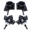 Hood Release Latch 4 Pcs Set Upper And Lower Latches For Volvo Vn Vnl Replaces 20498998 20878648 20878651 82210369 20356096 