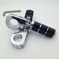 Hk Group Motorcycle Chrome Footrest Foot Pegs 1 2 5 Clamps For Suzuki Vl1500 Vl800 Vz800 Vl125 Vl250 Vs1400 Vz1500 Intruder
