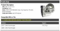 Fuel Injection Throttle Body Assembly With Tps Sensor Compatible 2009-2016 Ford Escape 2 5l 4-cylinder