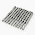 3 175mm Carbide End Mill 2 0mm Cutting Edge Engraving Bits Cnc Pcb Machinery Pack Of 10 