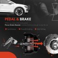 A-premium Vacuum Power Brake Booster Compatible With Select Honda Models Fit 2007-2008 1 5l Replace 01469slna10