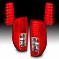 Amerilite For 2005-2021 Nissan Frontier 2009-2012 Equator Clear Red Led Replacement Brake Tail Lights Assembly Set Passenger