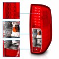 Amerilite For 2005-2021 Nissan Frontier 2009-2012 Equator Clear Red Led Replacement Brake Tail Lights Assembly Set Passenger