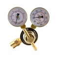 Industrial Argon Regulator Flowmeter Gauges For Mig And Tig Welders Cga 580 Inlet Connection Brass Construction 1c008 0096 