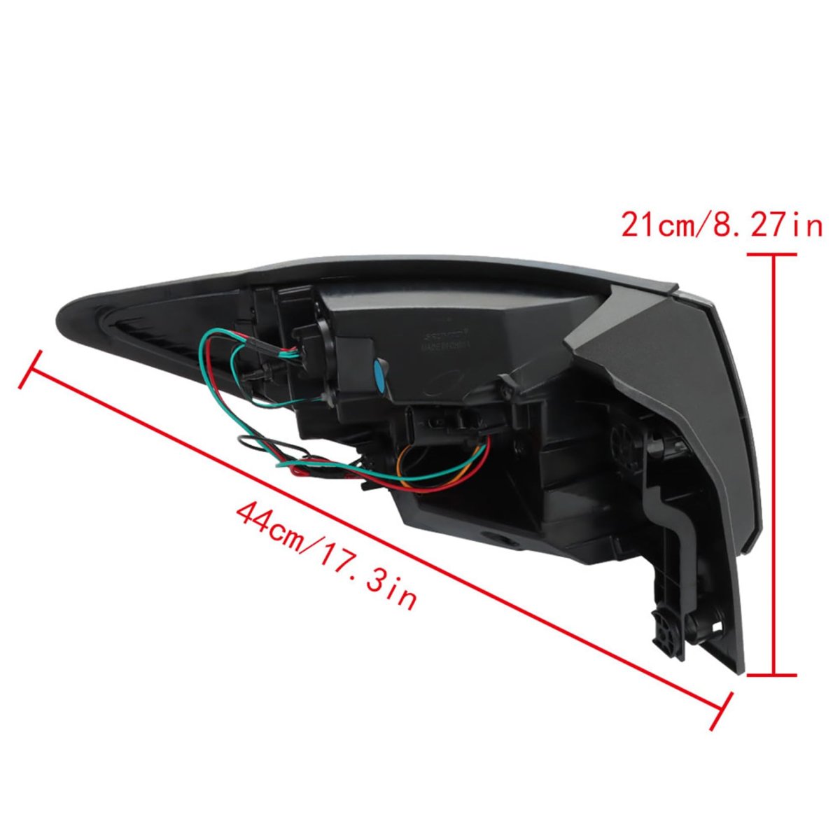 Tail Lamp Light Replacement For Traverse 2013-2017 Red Lens Passenger Side Halogen Brake Outer Gm2805112