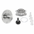 Front Rear Wheel Hub Kit 29596151 For Audi A6 A8 Quattro R8 And S8 Includes Bearing Studs Snap Ring Axle Nut 1 Pack