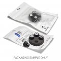 Ipick Image For Chevrolet Black Logo In White On Aluminum Tire Valve Stem Caps